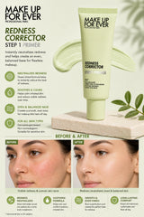 MAKE UP FOR EVER - Redness Corrector Step -1 Primer